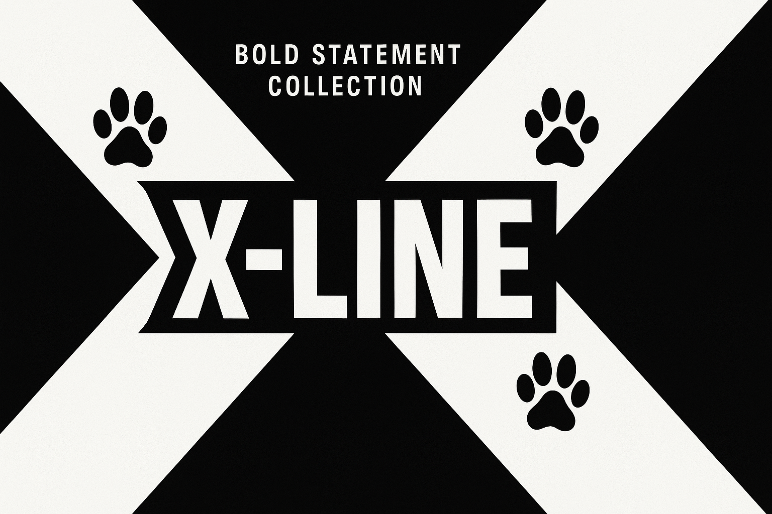 X-Line Kollektion - Minimalistisches Cross Design | Pawline