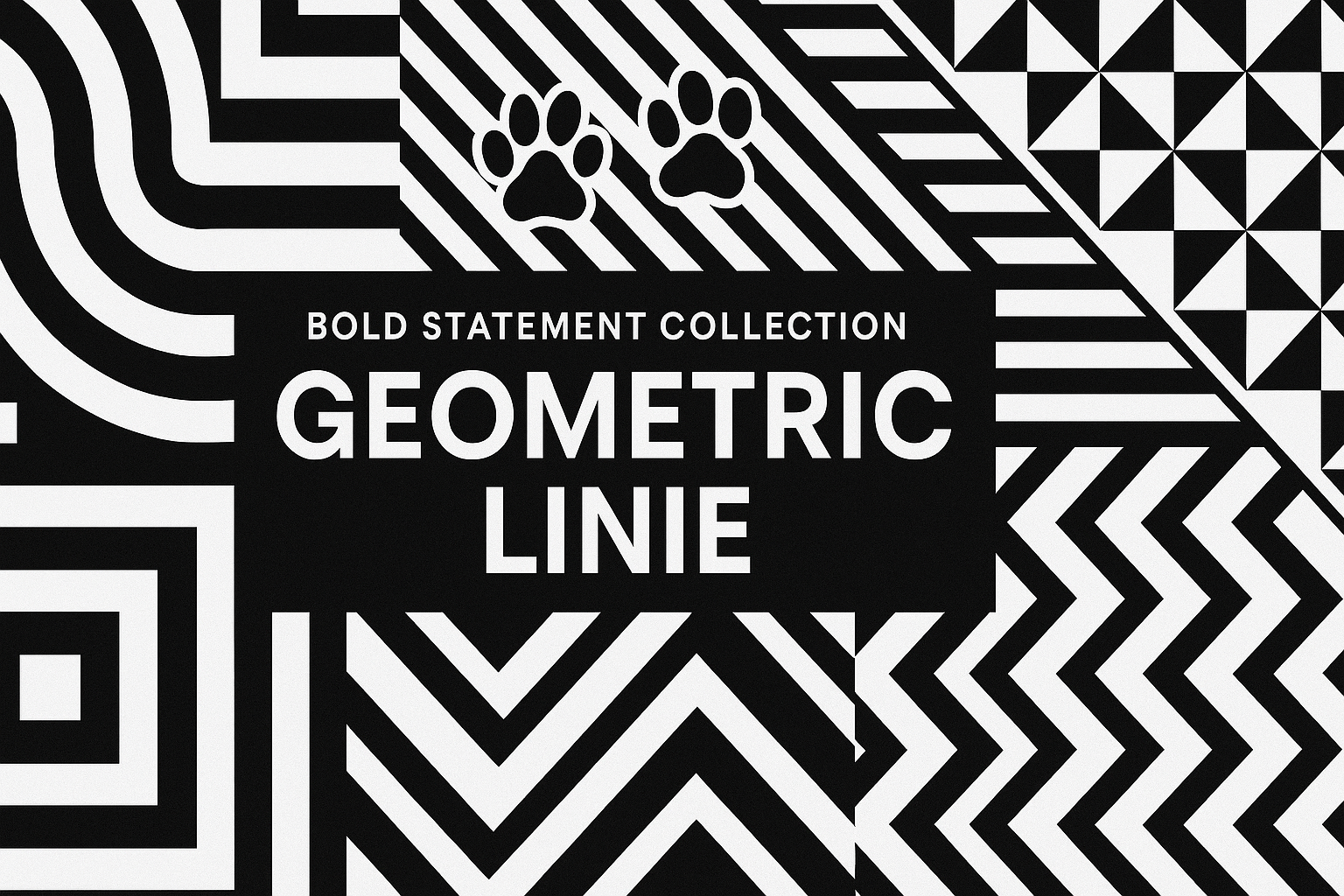 Geometric Linie - Minimalistisches Design Tierliebhaber | Pawline