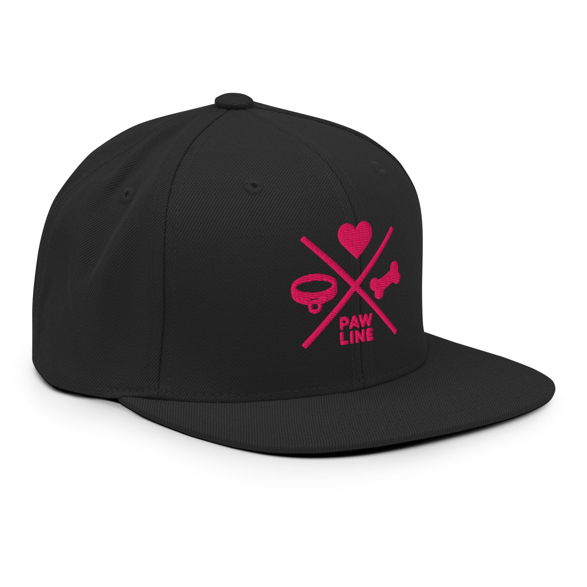 Snapback-Cap X Einfarbig - Klassische Kappe für minimalistischen Style | Pawline EMBROIDERY