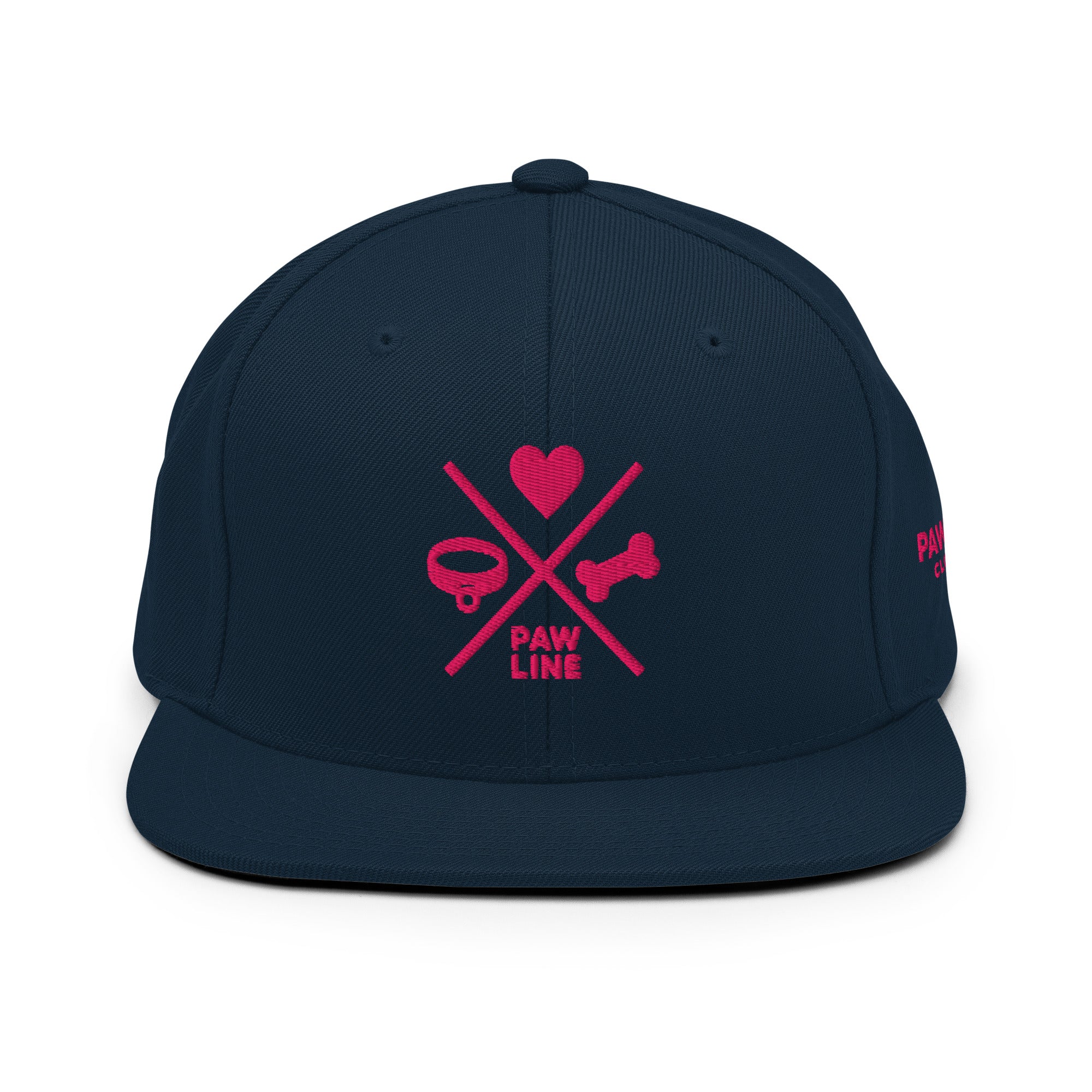 Snapback-Cap X Einfarbig - Klassische Kappe für minimalistischen Style | Pawline EMBROIDERY