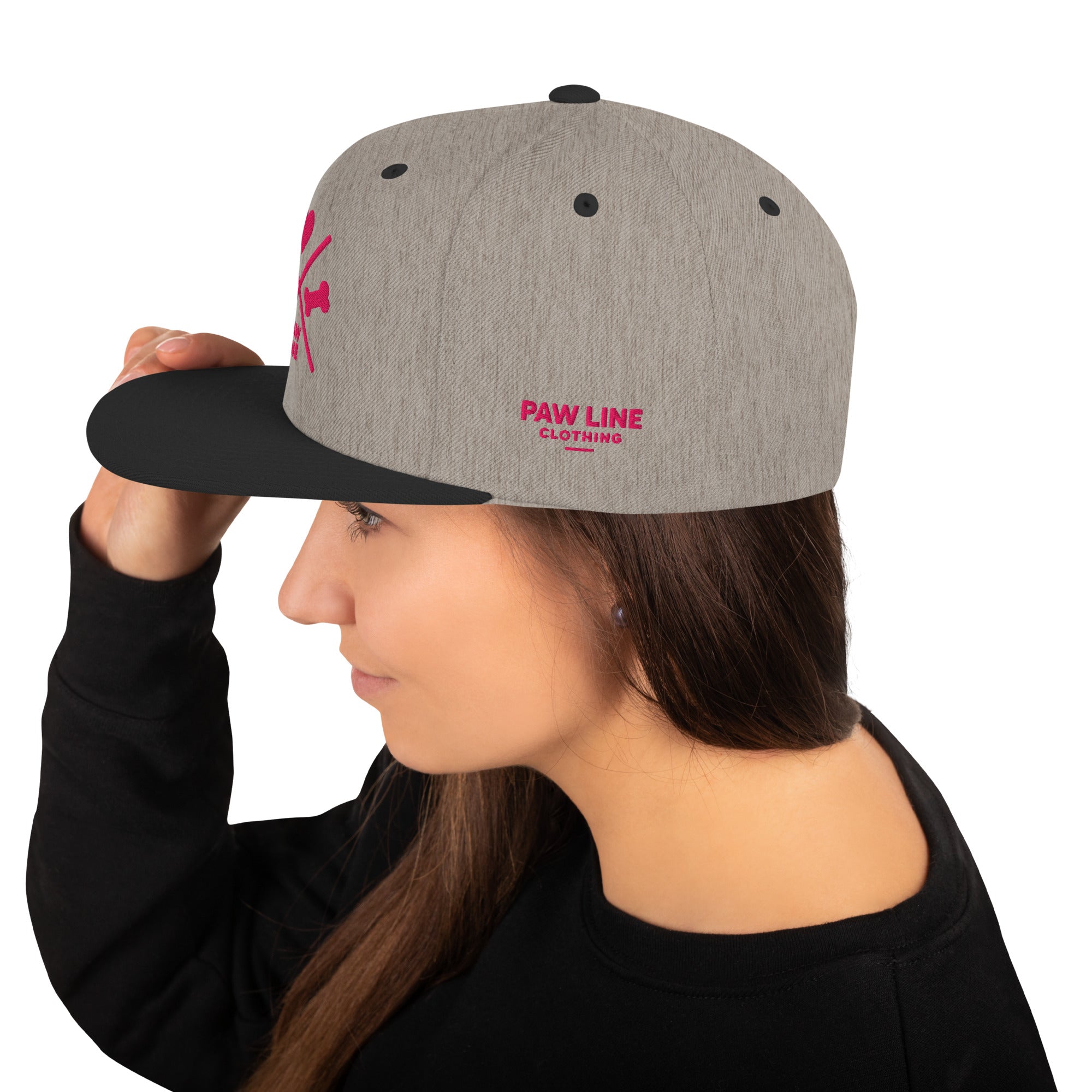 Snapback Cap Zweifarbig - X Logo Streetwear Kappe Unisex | Pawline