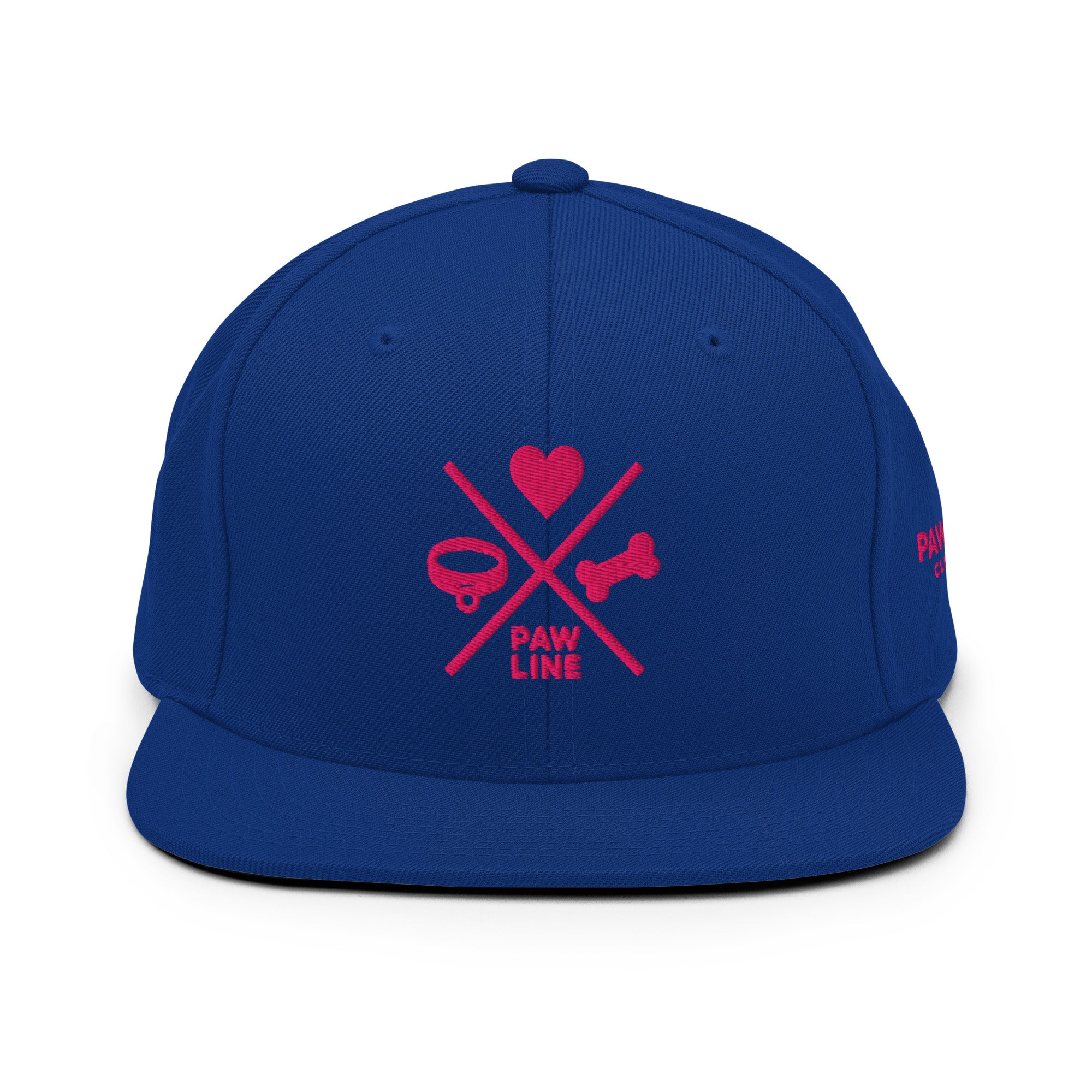 Snapback-Cap X Einfarbig - Klassische Kappe für minimalistischen Style | Pawline EMBROIDERY