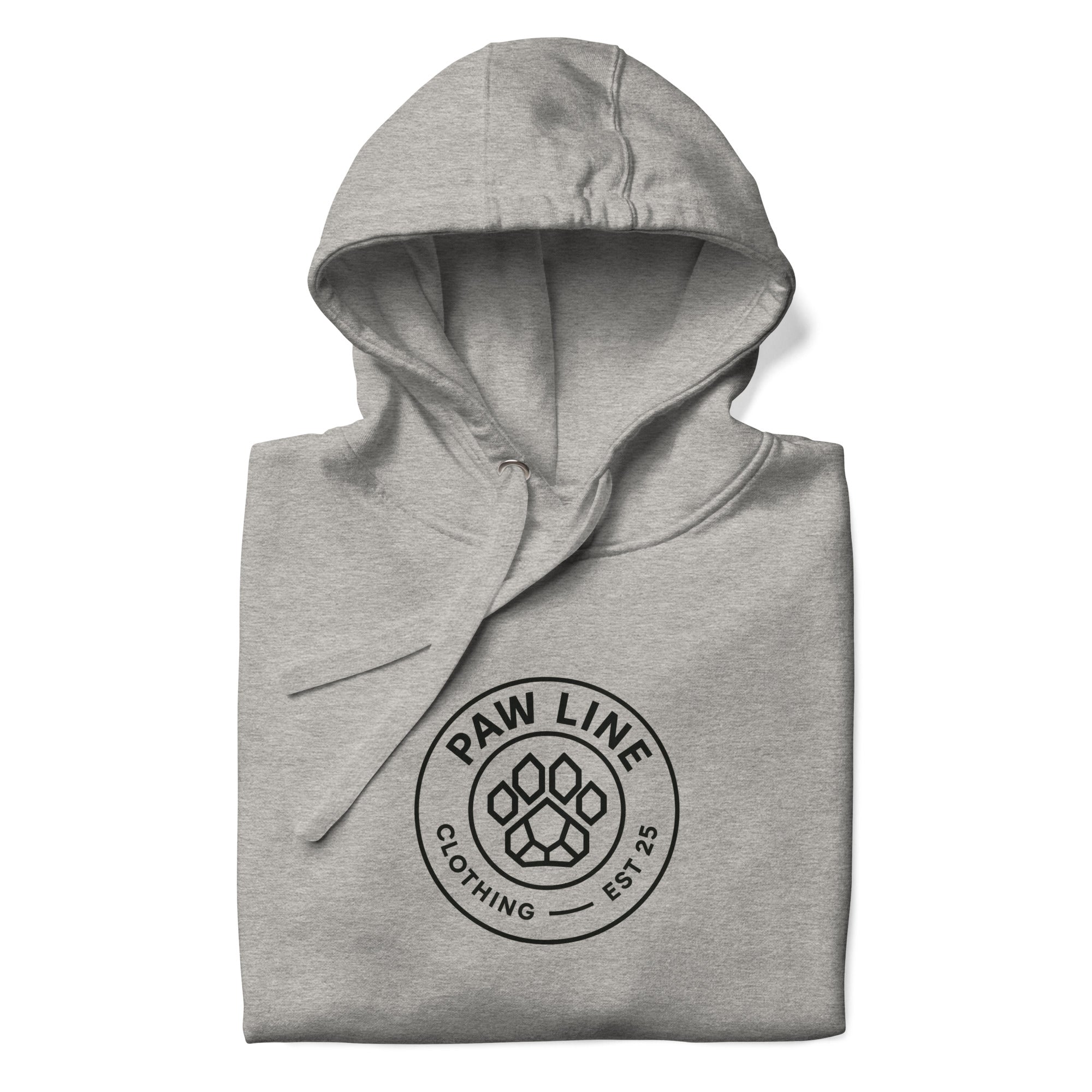 Pawline Round - Klassischer Unisex Kapuzenpullover mit rundem Design | Pawline T-SHIRT