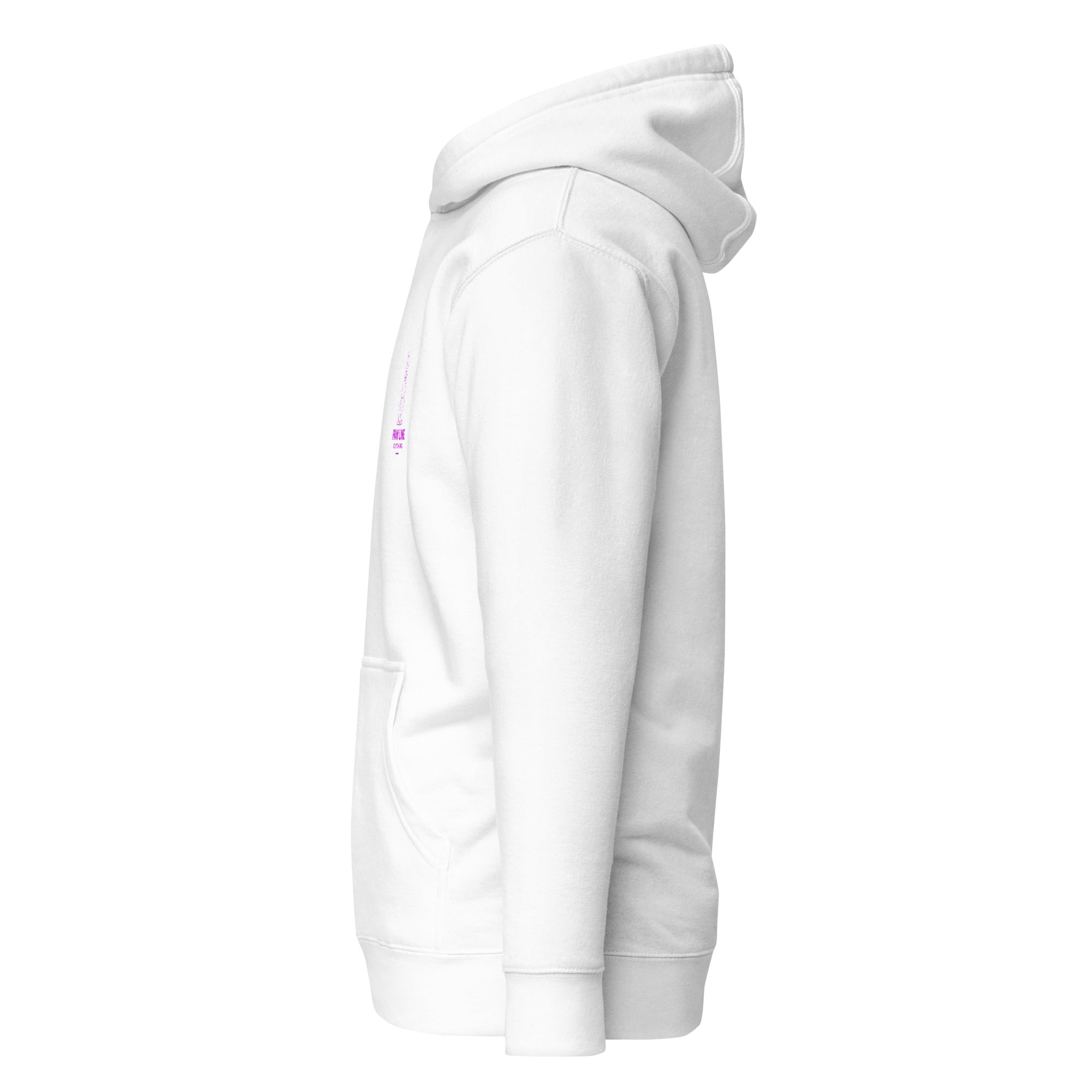 Geometric DOG small Unisex-Kapuzenpullover (pink)