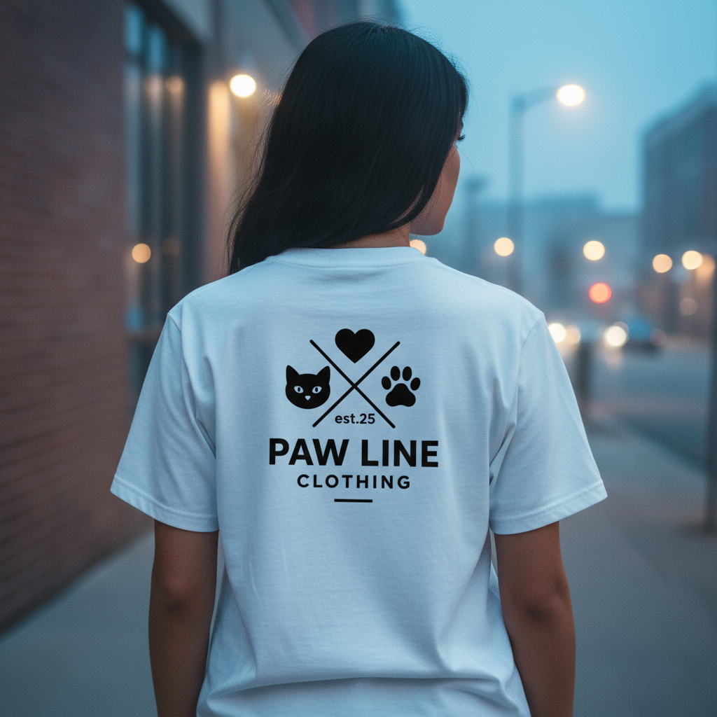 Basic X CAT - Bio-Baumwoll T-Shirt für Katzenliebhaber | VEGAN GOTS T-SHIRT