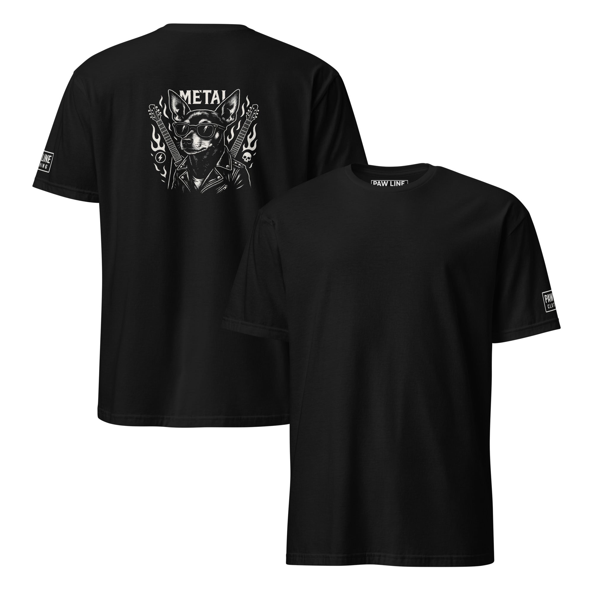 Rock'n'Roll Vintage T-Shirt - Retro Musik Unisex Shirt | Paw Line Clothing T-SHIRT