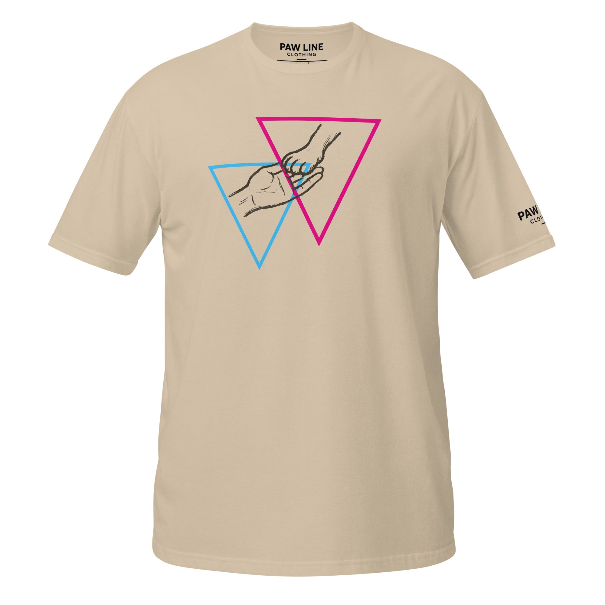 Hand in Hand - Verbindung & Zusammenhalt Unisex T-Shirt | Pawline T-SHIRT