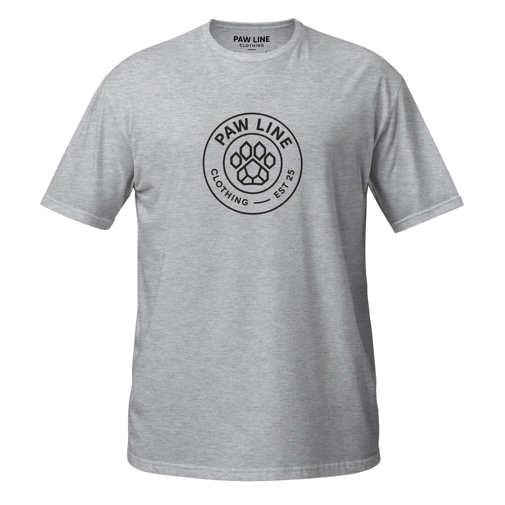 Pawline Round - Klassisches Unisex T-Shirt mit rundem Design | Pawline T-SHIRT