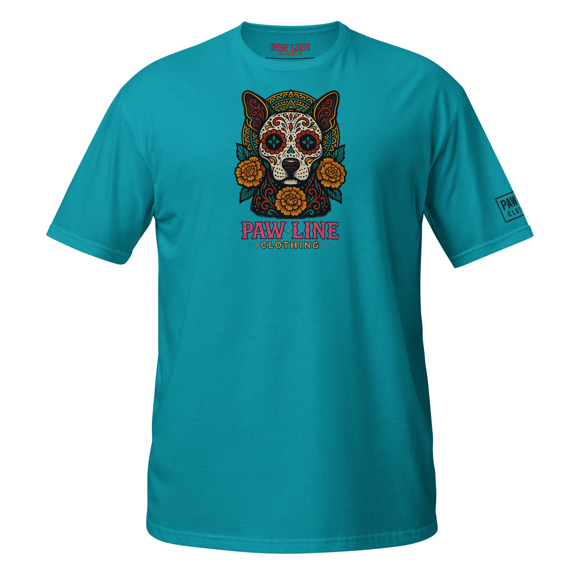 Big Skull Dog T-Shirt - Gothic Hunde Design | Paw Line Clothing T-SHIRT