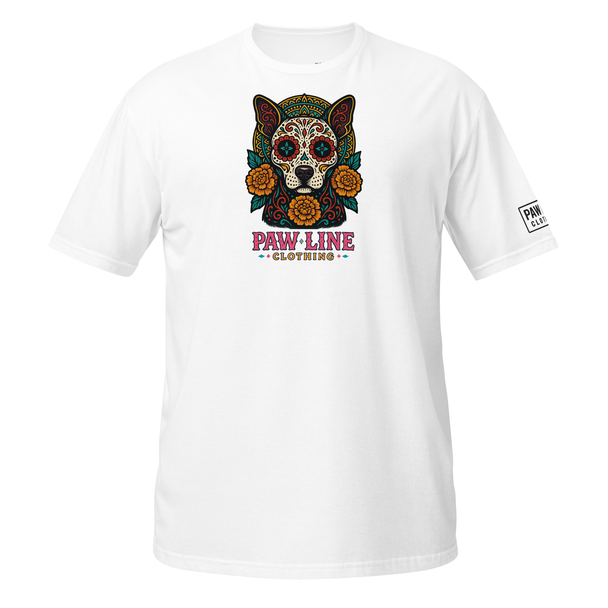 Big Skull Dog T-Shirt - Gothic Hunde Design | Paw Line Clothing T-SHIRT