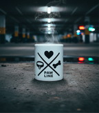 Pawline Tasse 11oz - Keramik Kaffeetasse für Tierliebhaber | Pawline
