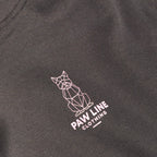 Hundeliebhaber Hoodie geoemetrischer Hund klein Print