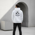 Basic X Cat Backprint Hoodie - Unisex Kapuzenpullover für Katzenliebhaber Hoodie