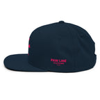 Snapback-Cap X Einfarbig - Klassische Kappe für minimalistischen Style | Pawline EMBROIDERY
