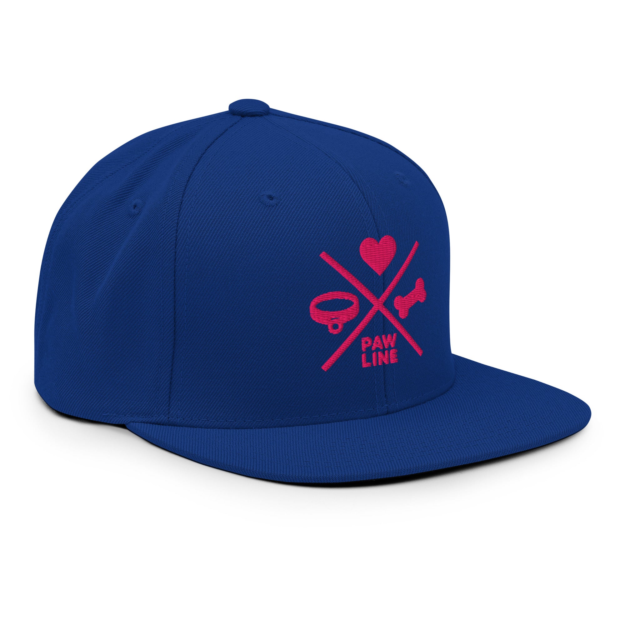 Snapback-Cap X Einfarbig - Klassische Kappe für minimalistischen Style | Pawline EMBROIDERY
