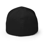 Basecap Schwarz ohne Logo, mit kurzem Schirm