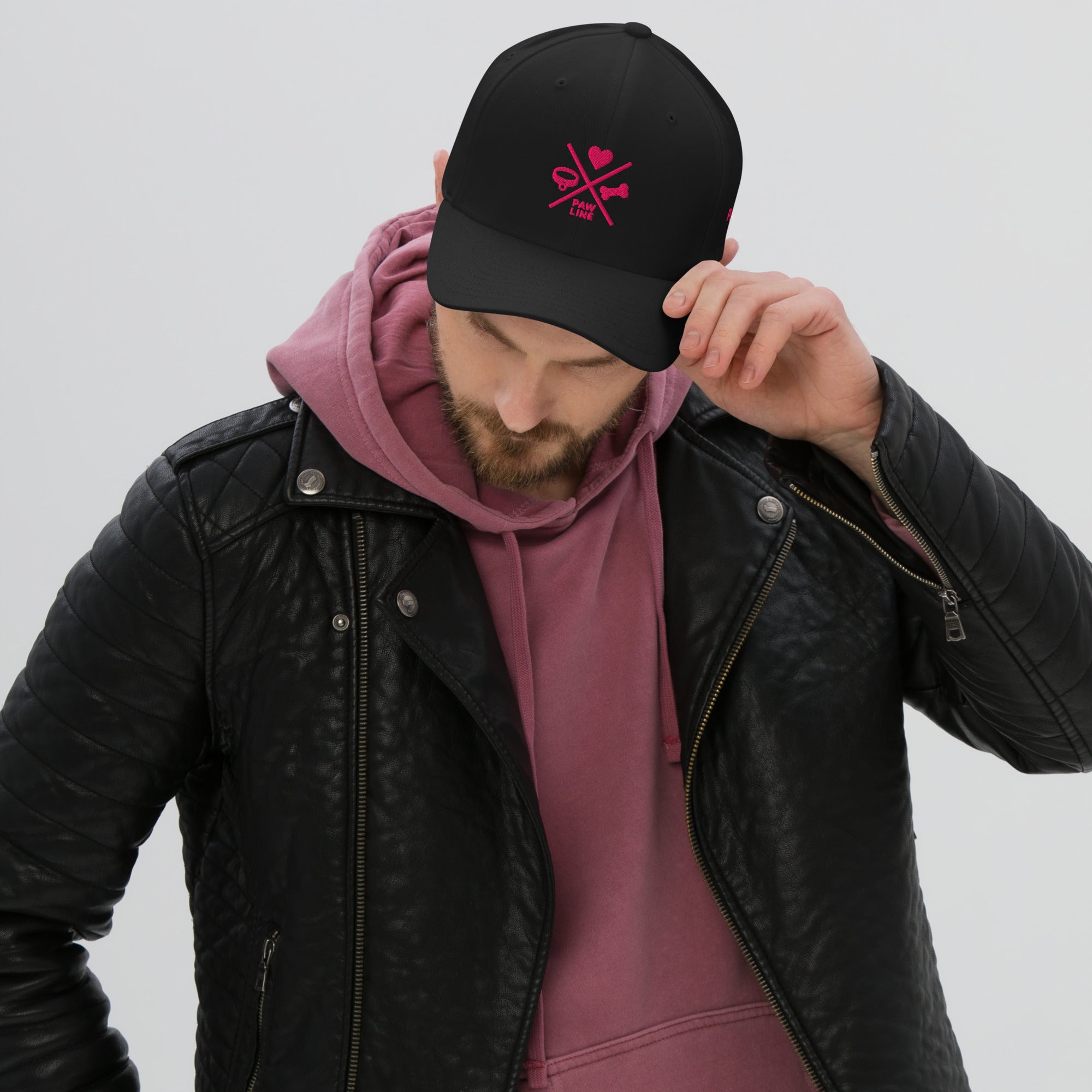 Flexfit X-Line Cap - Premium Streetwear Cap für Tierliebhaber | Paw Line EMBROIDERY