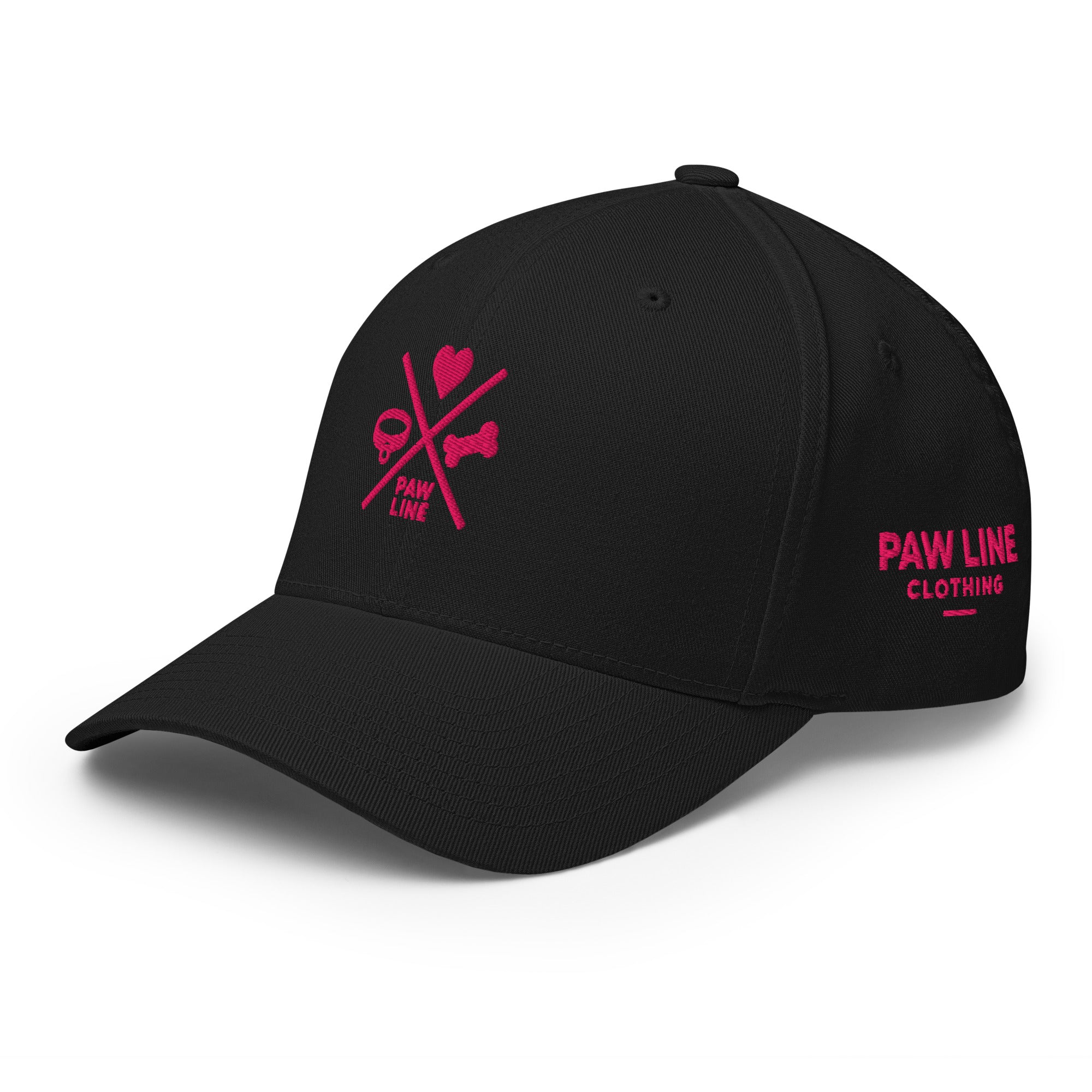 Flexfit X-Line Cap - Premium Streetwear Cap für Tierliebhaber | Paw Line EMBROIDERY