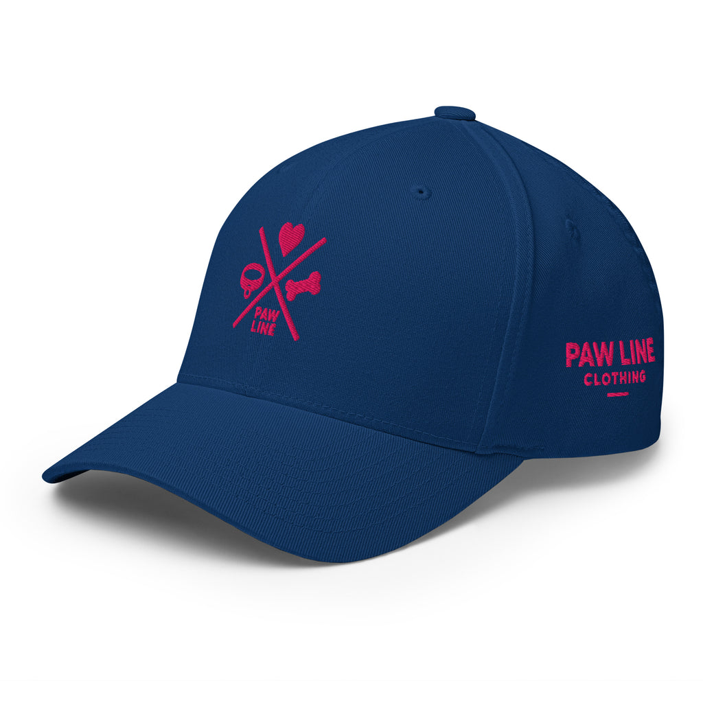 Flexfit X-Line Cap - Premium Streetwear Cap für Tierliebhaber | Paw Line EMBROIDERY