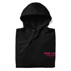 Pawline Gestickt Hoodie - Premium Unisex Kapuzenpullover mit Stickerei | Pawline