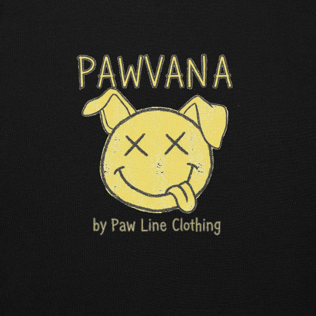 Pawvana Grunge Hoodie – 90s Nirvana Style Unisex Kapuzenpullover T-SHIRT