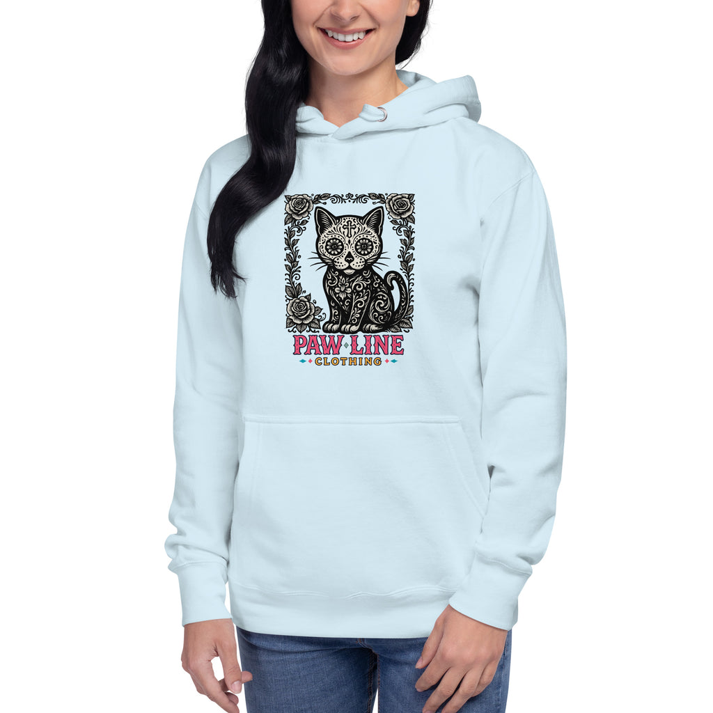 Cat Mexiko Unisex-Kapuzenpullover - Stylischer Hoodie mit Katzen-Design | Pawline T-SHIRT