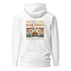 My Heart Belongs to Dogs Hoodie - Unisex Kapuzenpullover | Paw Line T-SHIRT