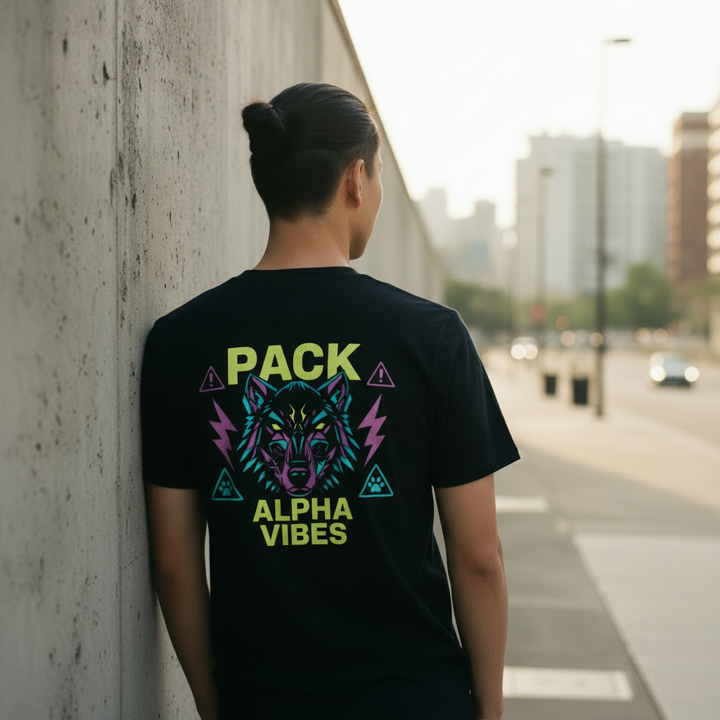 Alpha - Kraftvolles Unisex T-Shirt für Führungspersönlichkeiten | Pawline T-SHIRT