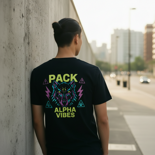 Alpha - Kraftvolles Unisex T-Shirt für Führungspersönlichkeiten | Pawline T-SHIRT