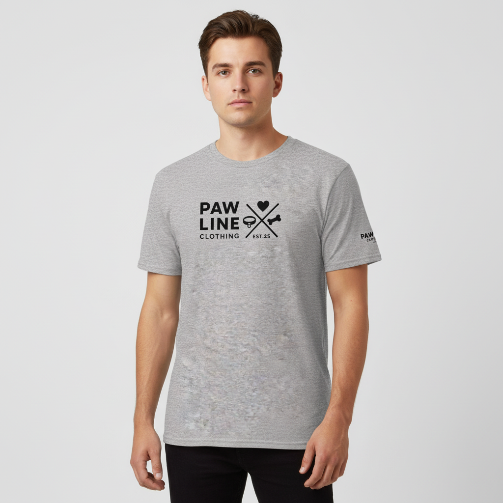 Paw meets X - Stylisches Unisex T-Shirt für Tierliebhaber | Pawline