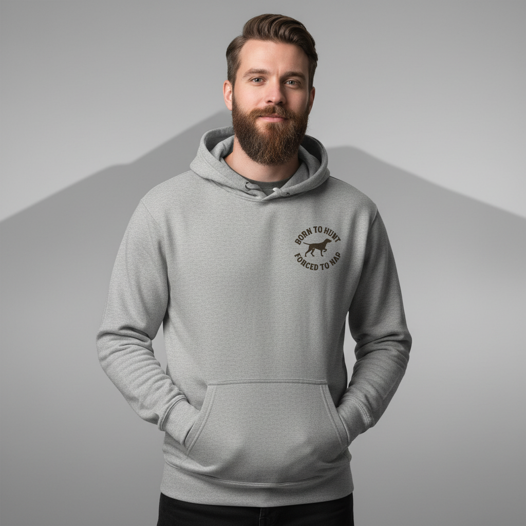 Born to Hunt Hoodie - Hunde Jäger Unisex Kapuzenpullover | Paw Line T-SHIRT