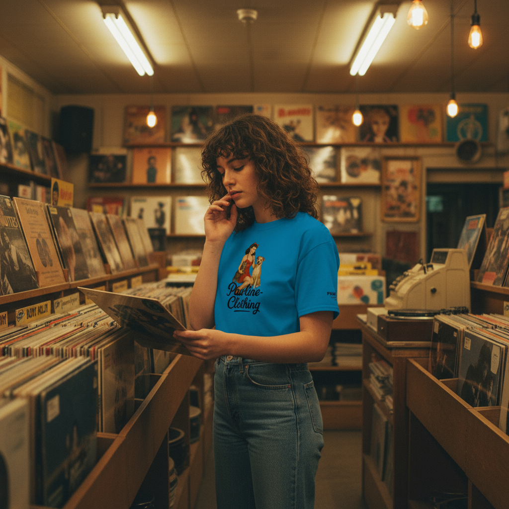 PinUp - Retro Vintage Style Unisex T-Shirt | Pawline T-SHIRT