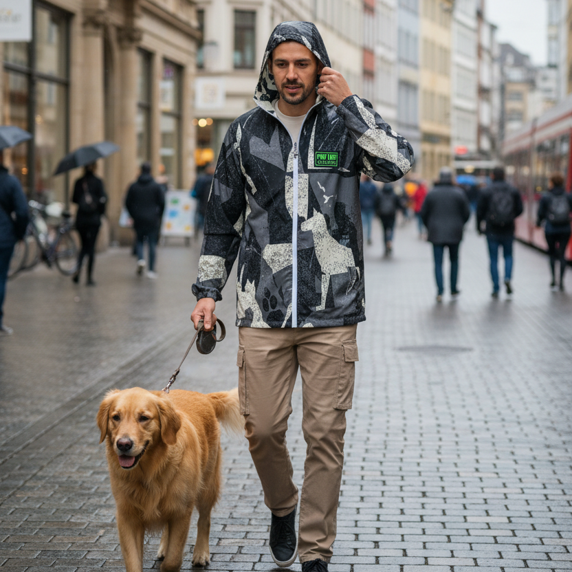 Premium Windbreaker Herren – Leicht & Wasserabweisend