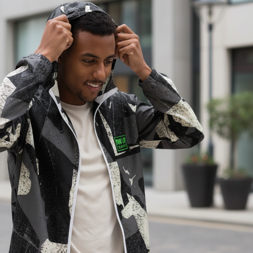 Premium Windbreaker Herren – Leicht & Wasserabweisend