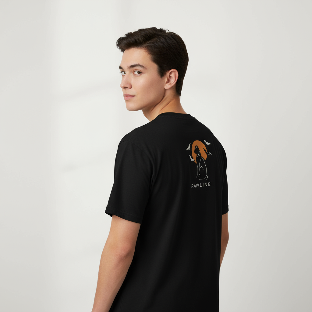 Halloween Cat T-Shirt - Gruselige Katzen Kleidung für Halloween-Fans T-SHIRT