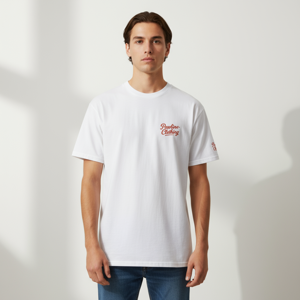 Pawline Classic T-Shirt - Zeitloses Unisex Shirt für Tierliebhaber | Pawline T-SHIRT