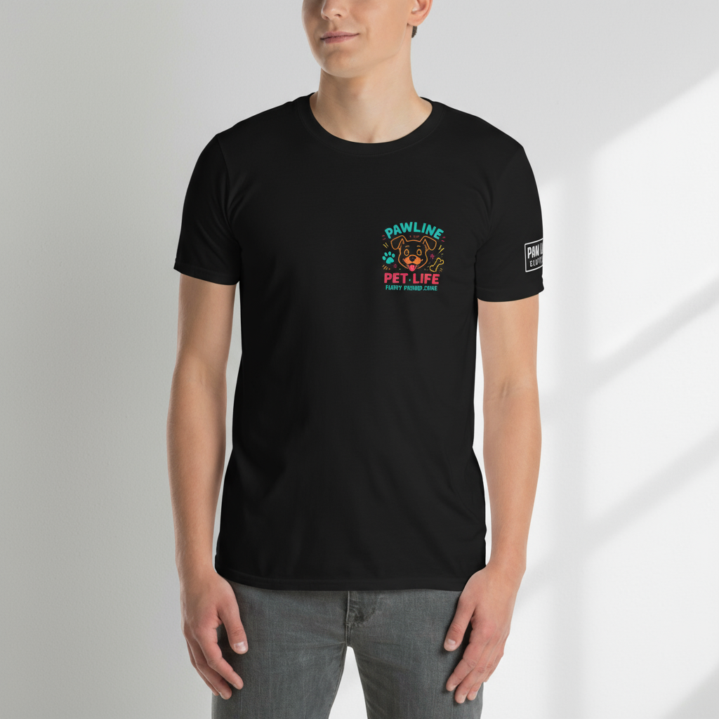 Pet Life - Lifestyle Unisex T-Shirt für Tierliebhaber | Pawline T-SHIRT