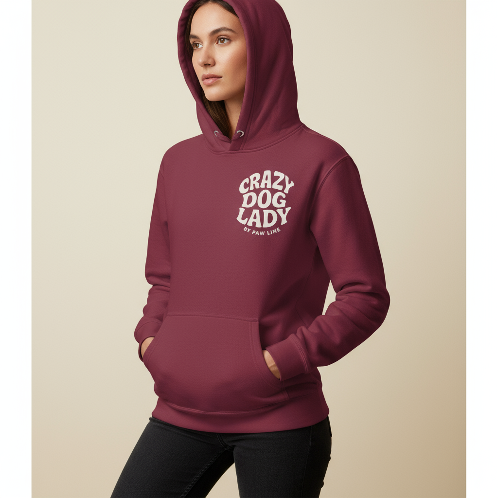 dog lady Unisex-Kapuzenpullover T-SHIRT