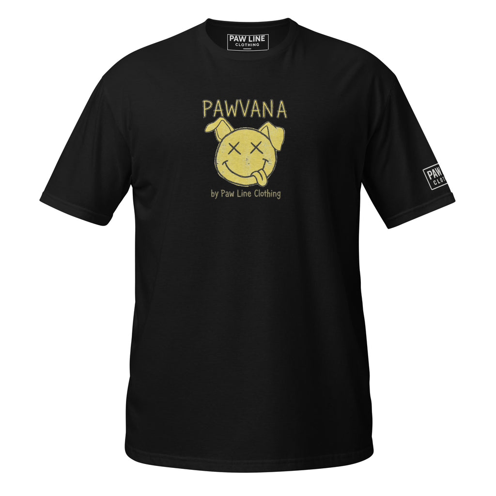 Pawvana Grunge T-Shirt – 90s Nirvana Vintage Style Unisex Tee T-SHIRT