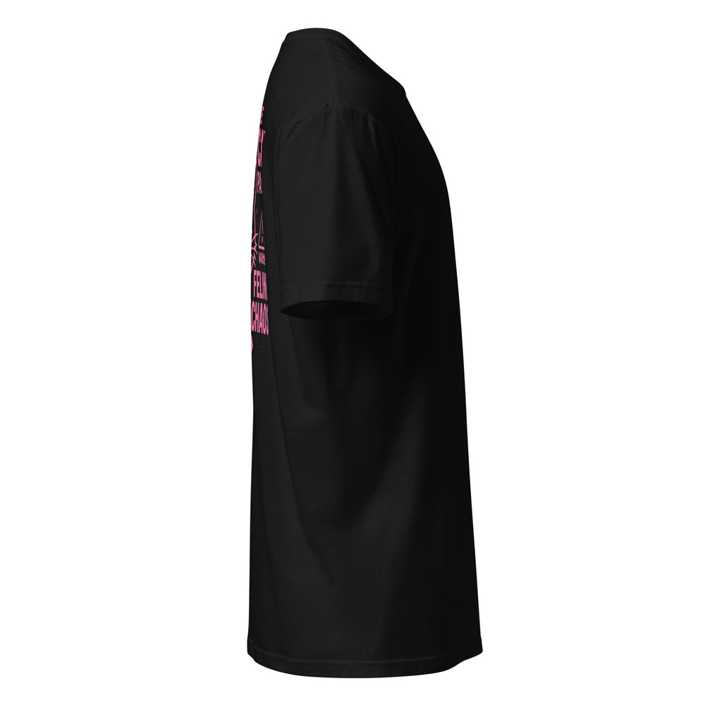 Crazy Cat - Lustiges Unisex T-Shirt für verrückte Katzenliebhaber | Pawline T-SHIRT