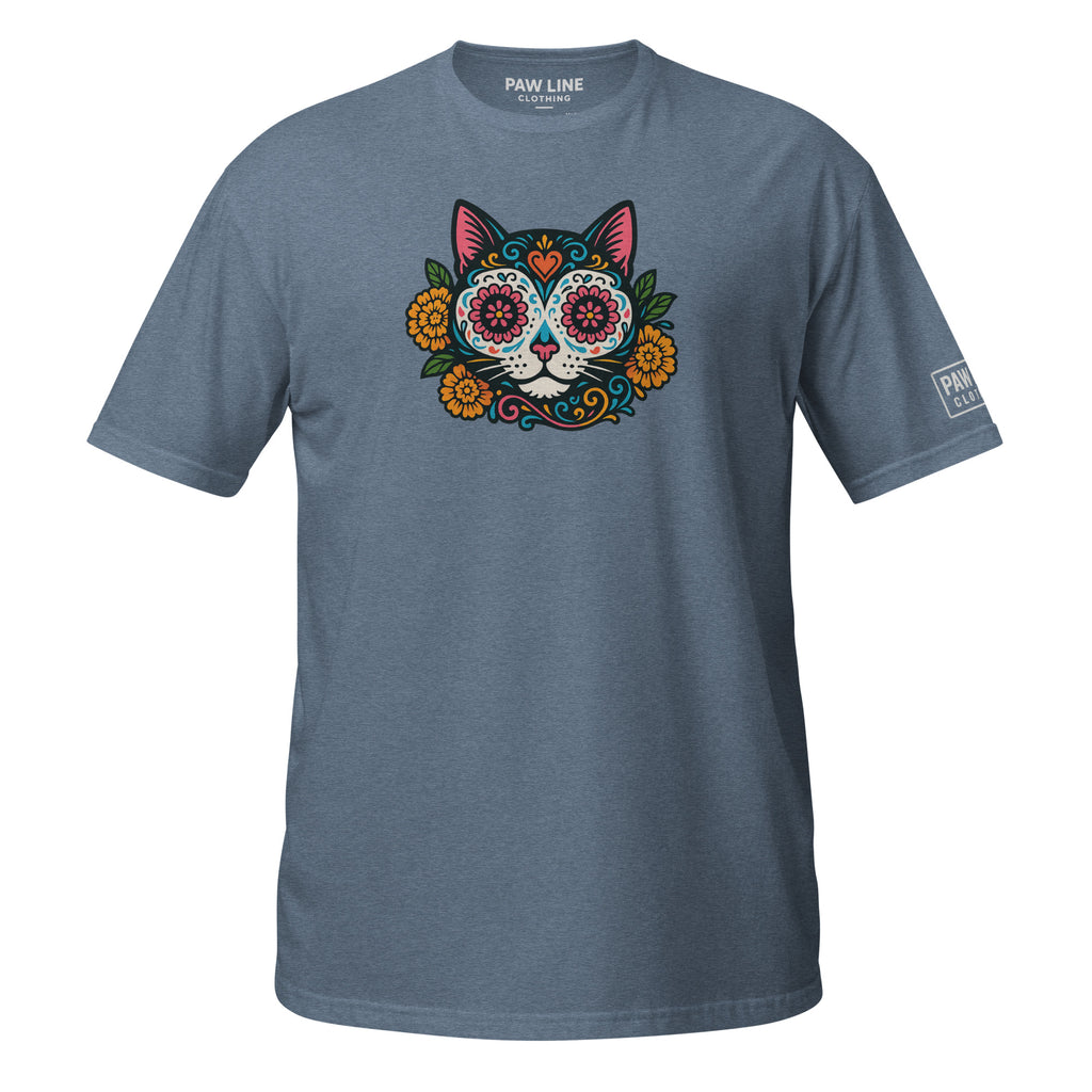Suga Cat Kurzärmeliges Unisex-T-Shirt - Süße Katzen Kleidung für Tierliebhaber T-SHIRT
