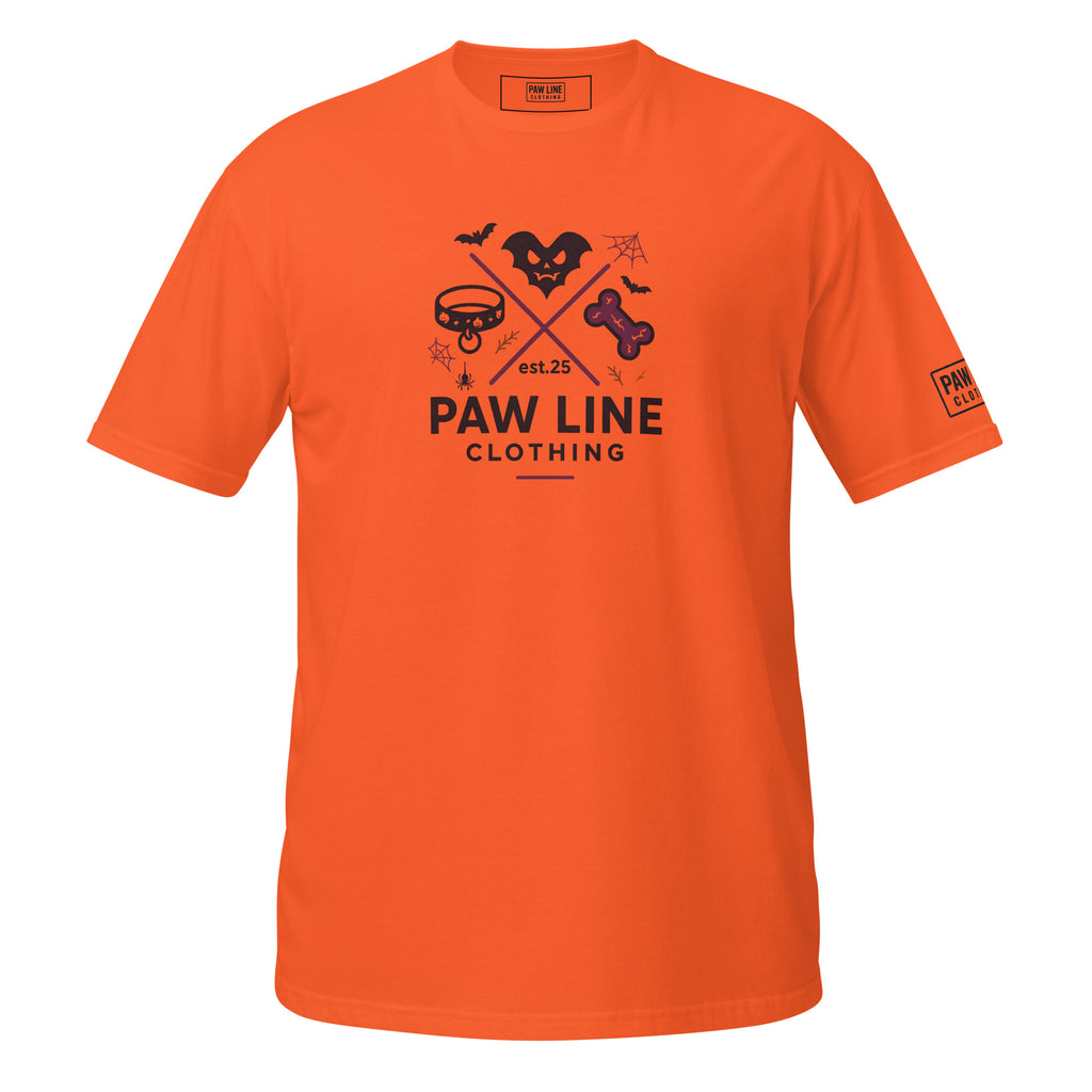 Halloween X T-Shirt - Gruseliges X-Design für Halloween-Fans | Paw Line T-SHIRT
