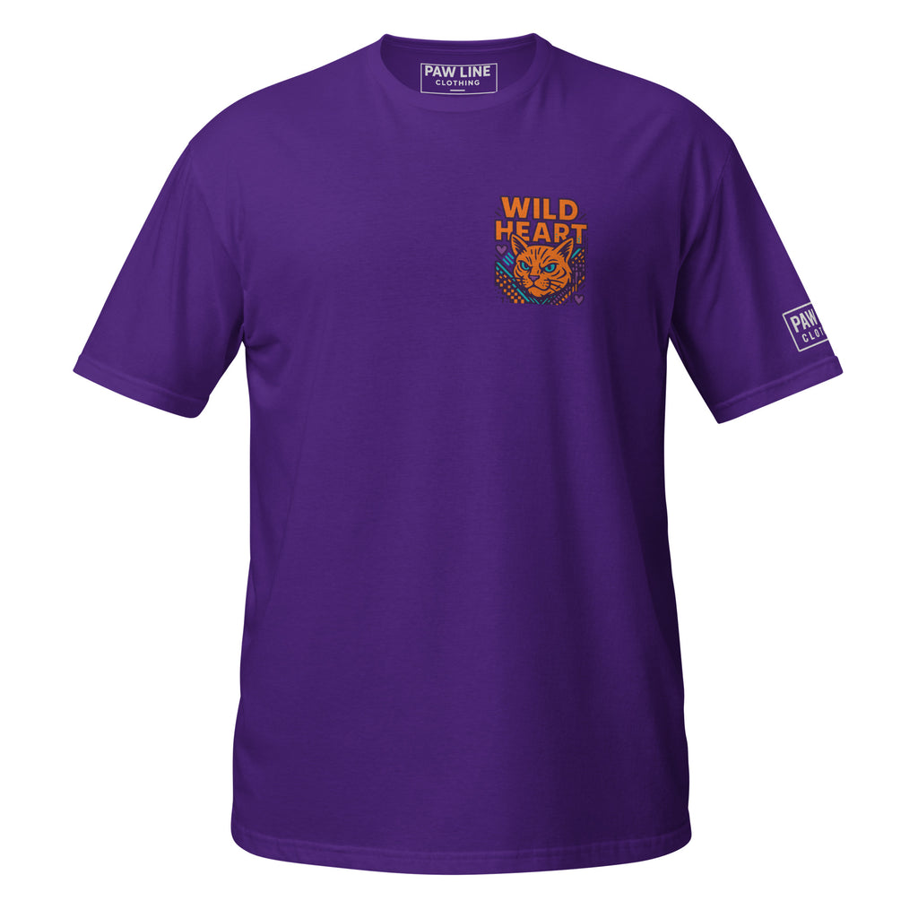 Wild Heart - Wildes Unisex T-Shirt für Freigeister | Pawline T-SHIRT