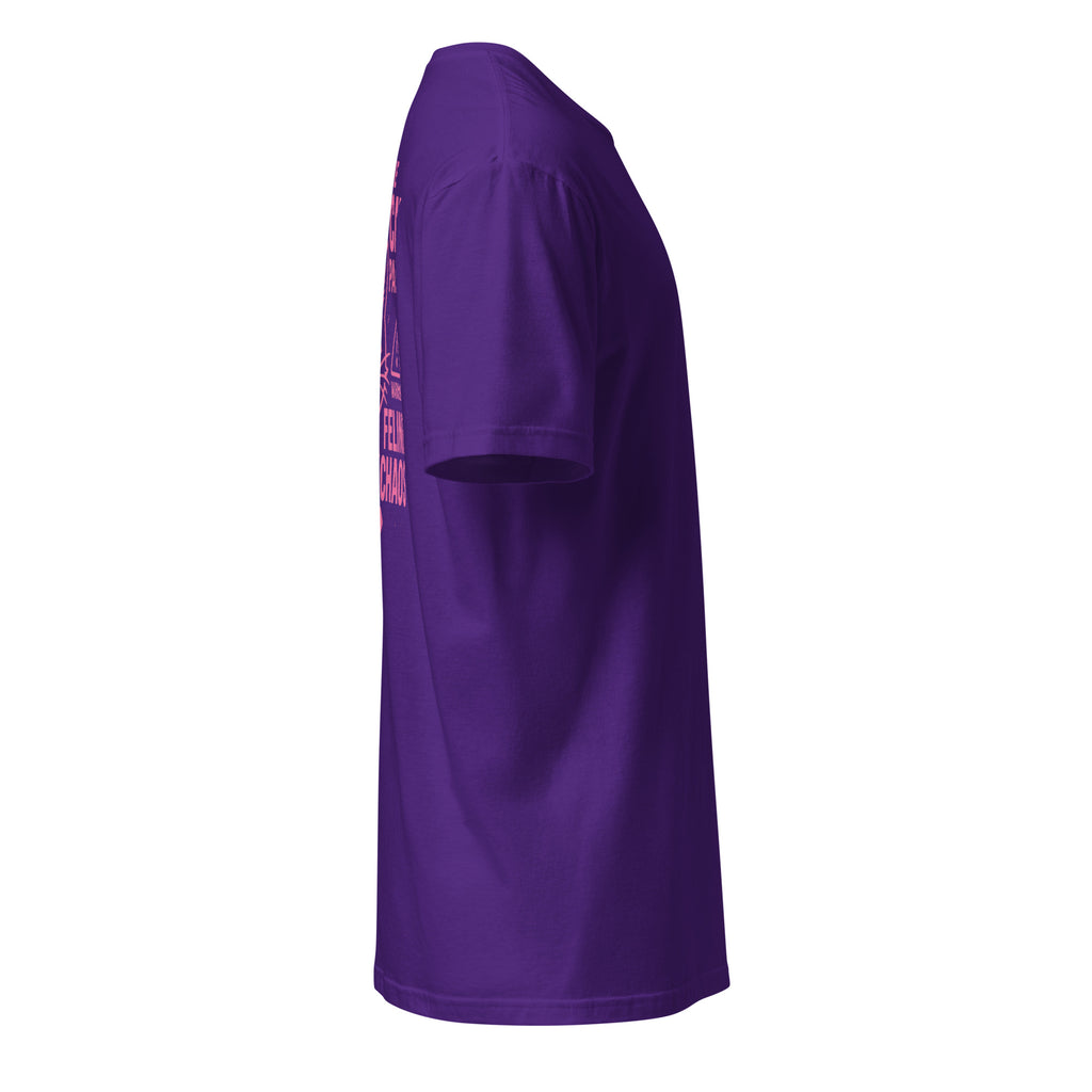 Crazy Cat - Lustiges Unisex T-Shirt für verrückte Katzenliebhaber | Pawline T-SHIRT