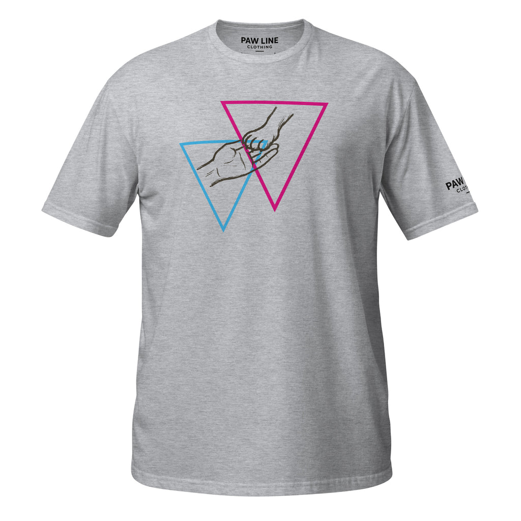 Hand in Hand - Verbindung & Zusammenhalt Unisex T-Shirt | Pawline T-SHIRT