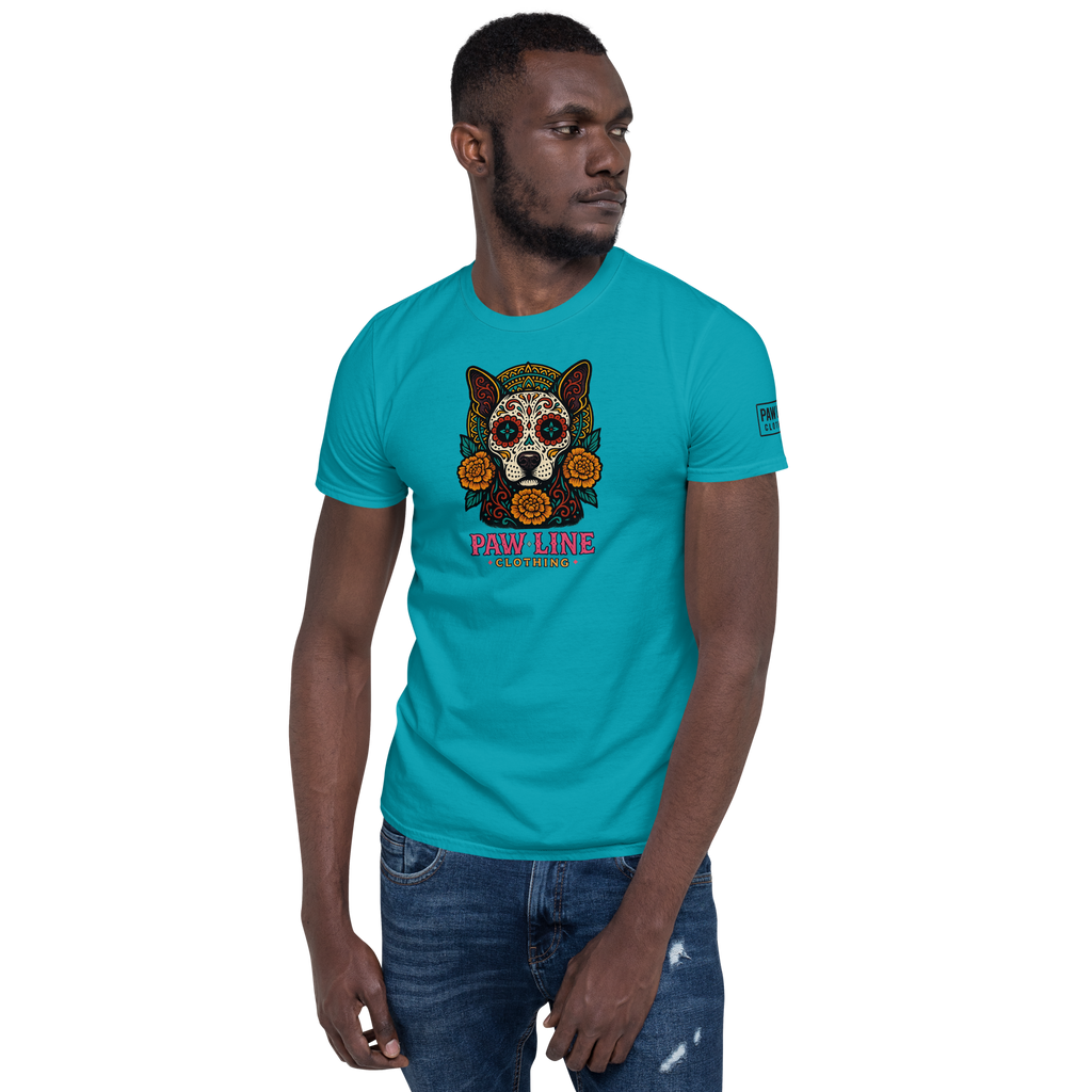 Big Skull Dog T-Shirt - Gothic Hunde Design | Paw Line Clothing T-SHIRT