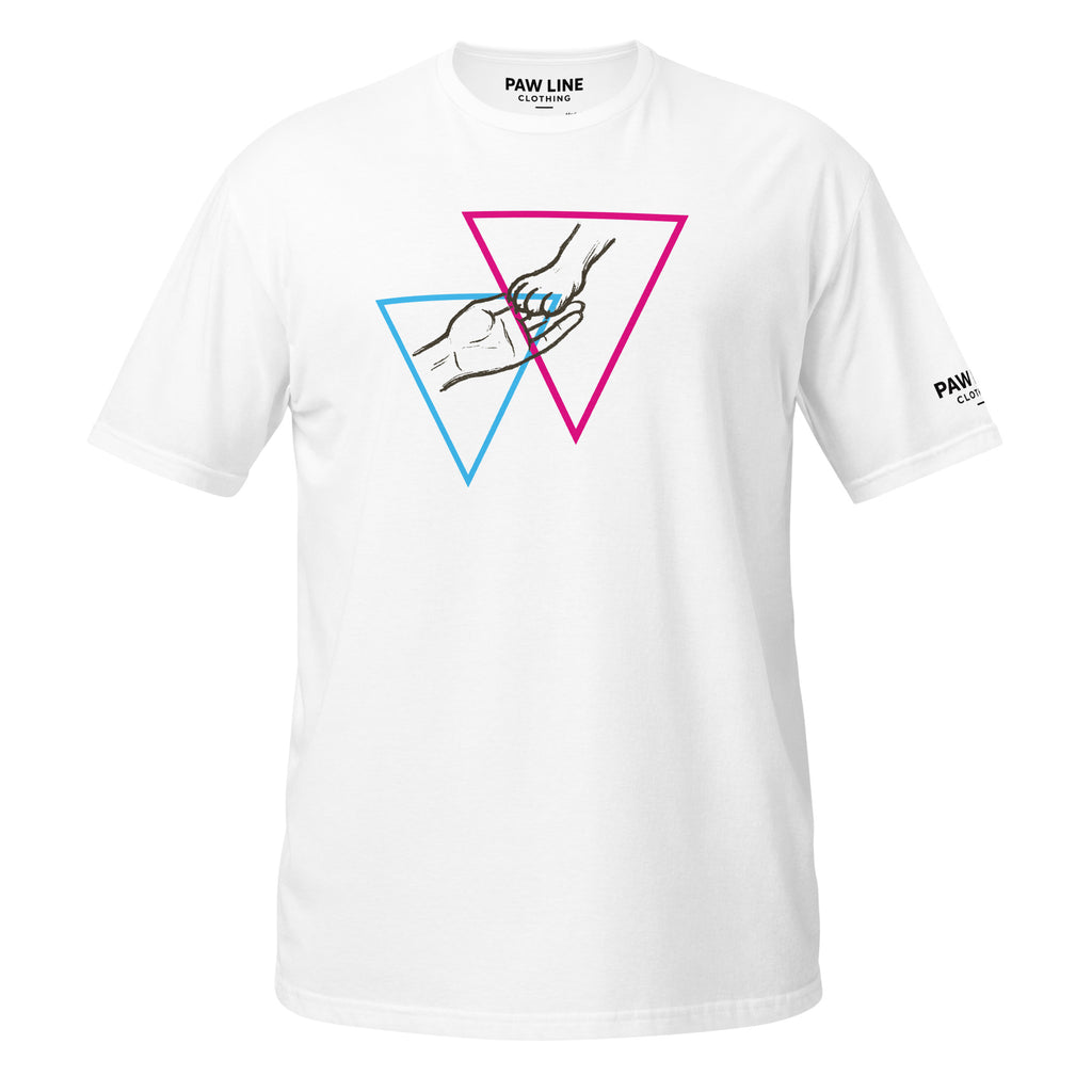 Hand in Hand - Verbindung & Zusammenhalt Unisex T-Shirt | Pawline T-SHIRT