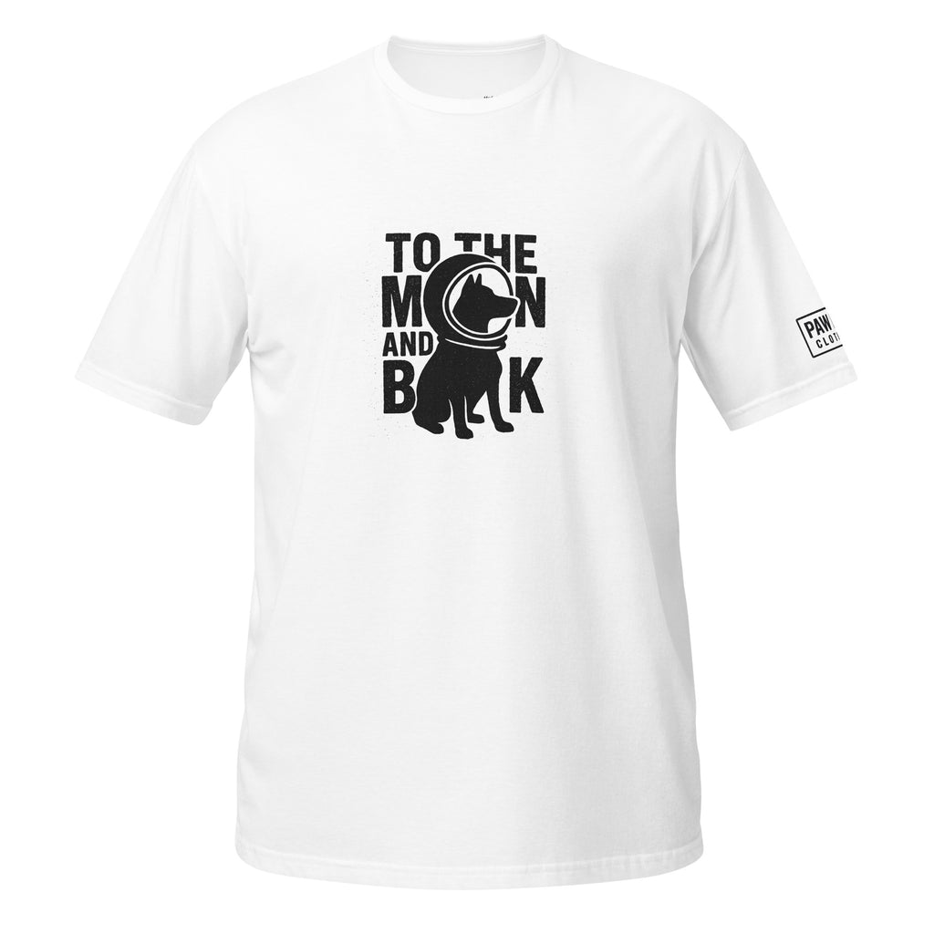 To The Moon T-Shirt - Crypto & Space Unisex Shirt | Paw Line Clothing T-SHIRT