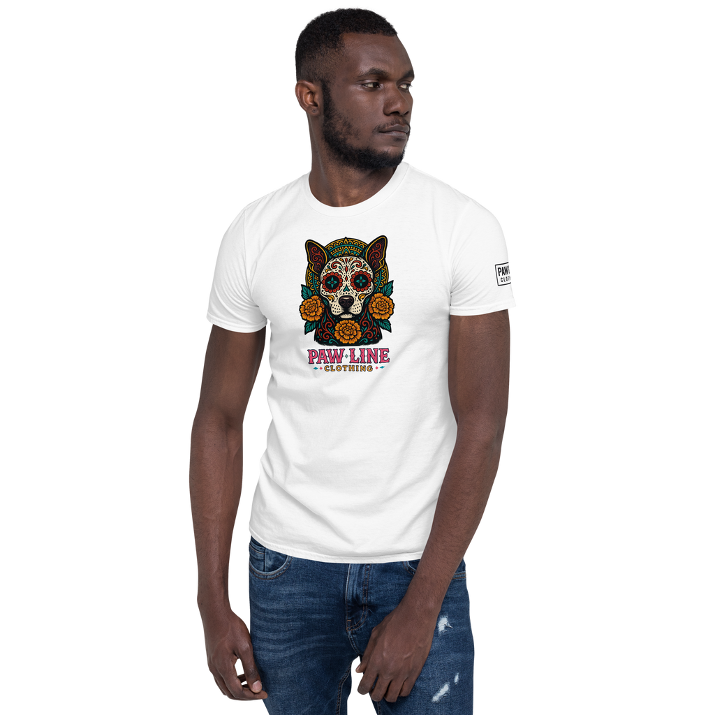 Big Skull Dog T-Shirt - Gothic Hunde Design | Paw Line Clothing T-SHIRT