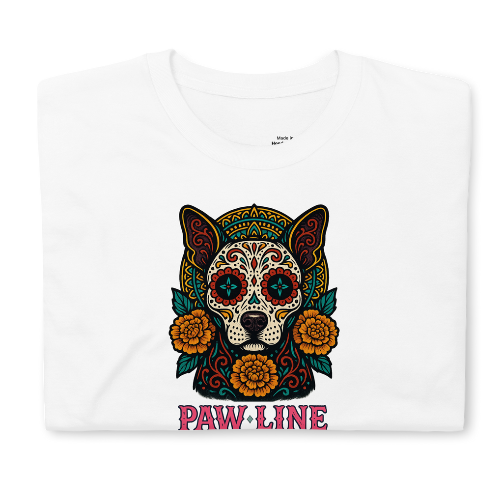 Big Skull Dog T-Shirt - Gothic Hunde Design | Paw Line Clothing T-SHIRT